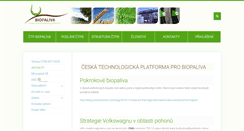 Desktop Screenshot of biopaliva-ctpb.cz